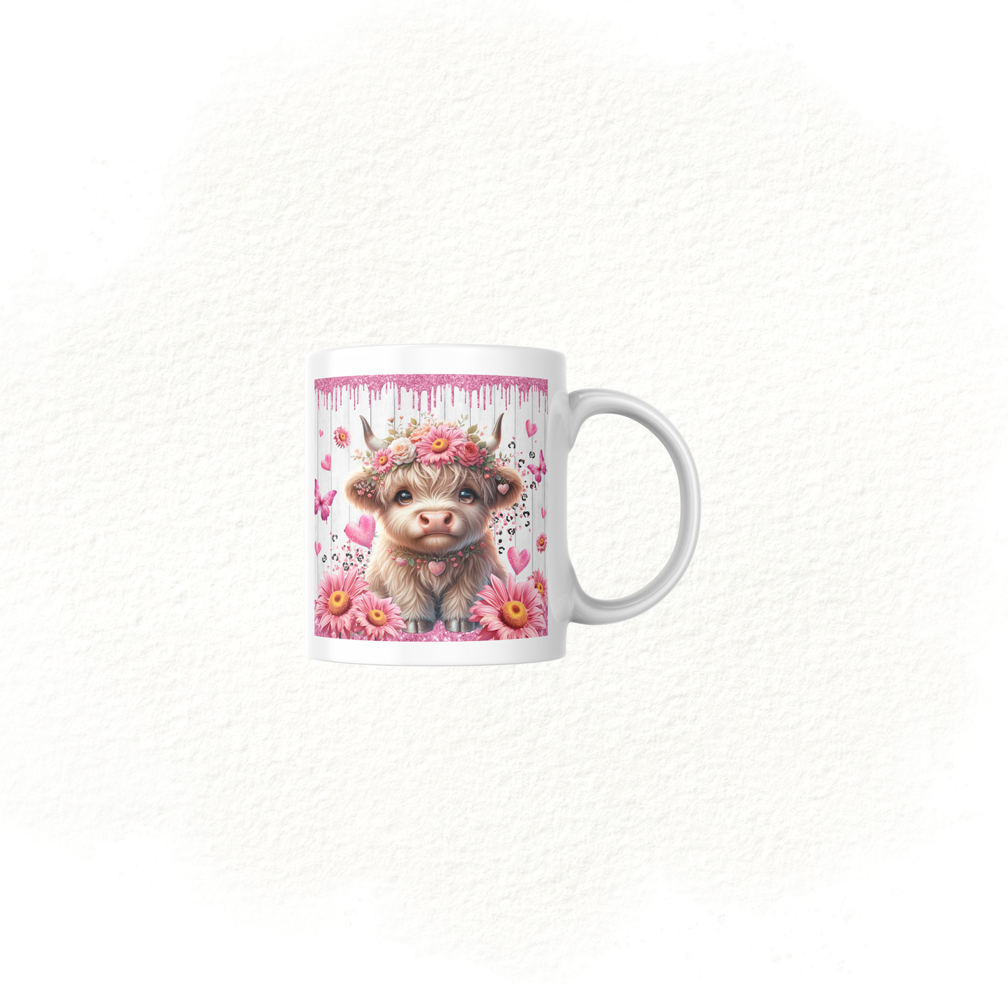 The Pink Cow 20oz Tumbler And 12oz Coffee Mug