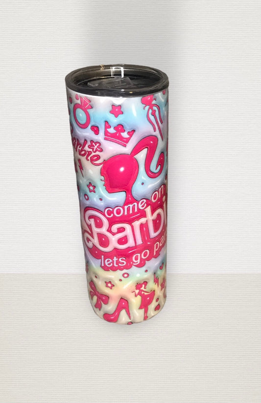 Kids Barbie Celebration 20oz Tumbler