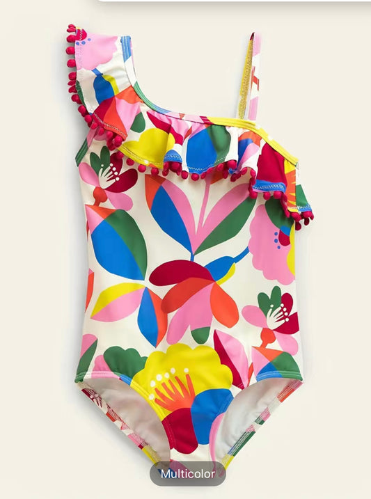 Flowers Bathing Suit